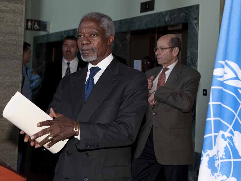 <b>Ганский дипломат, 7-й Генеральный секретарь Организации объединённых наций (ООН) Кофи Аннан:</b> «Я полагаю, наркотики убили множество людей, однако государственная политика уничтожила еще больше».