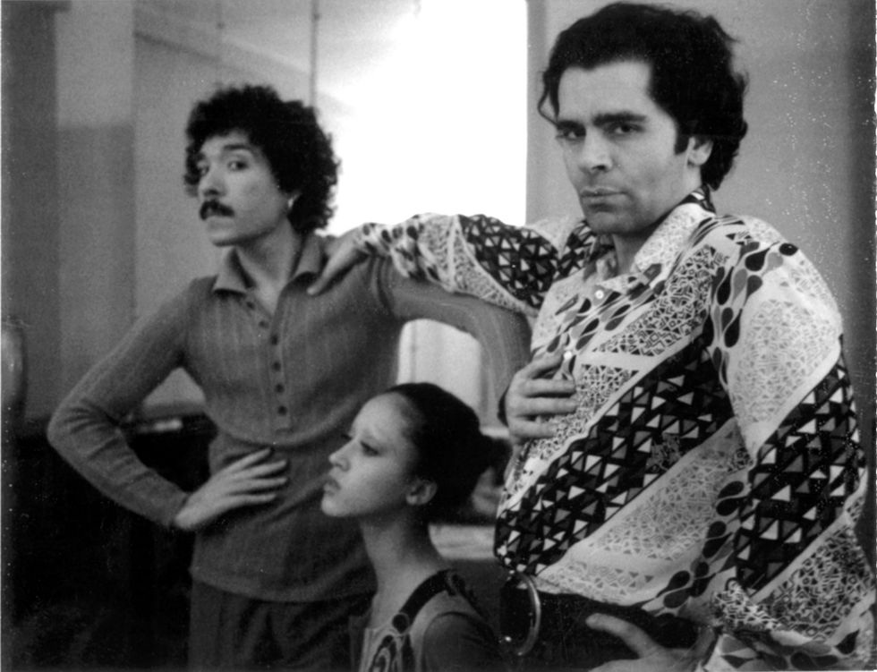 Антонио Лопес, Пэт Кливленд и Карл в Париже, 1970