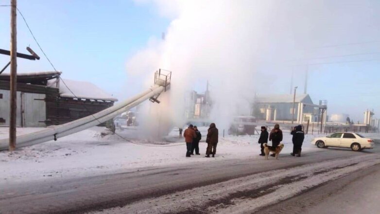 В Якутии жители более 100 домов остались без отопления в 27–градусный мороз