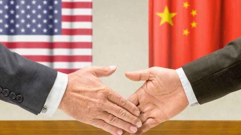США, Китай, КНР, договор, согласие, рукопожатие