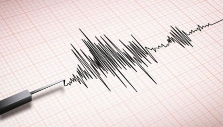 Сейсмограф землетрясение