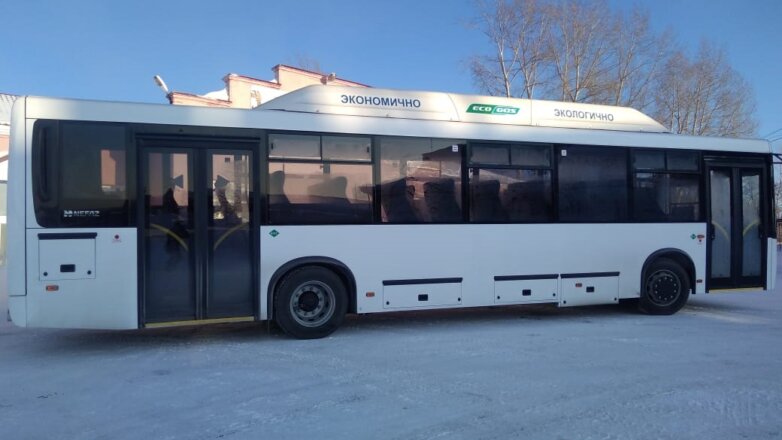 УК «Кузбассразрезуголь» запустила автобусы на метане