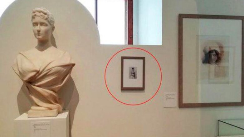 Посетители повесили свою картину в Государственном историческом музее