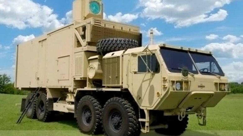 Армейский боевой лазер, установленный на тяжелом грузовике HEMTT