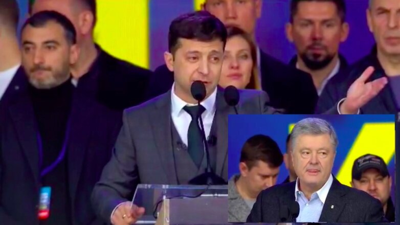 В Киеве завершились дебаты Порошенко и Зеленского