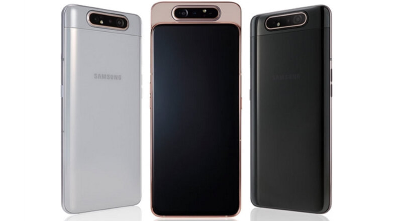 Samsung показала новый смартфон-слайдер Galaxy А80