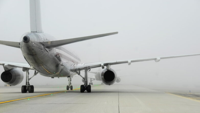 Погода, туман, самолёт, ВПП, аэродром
