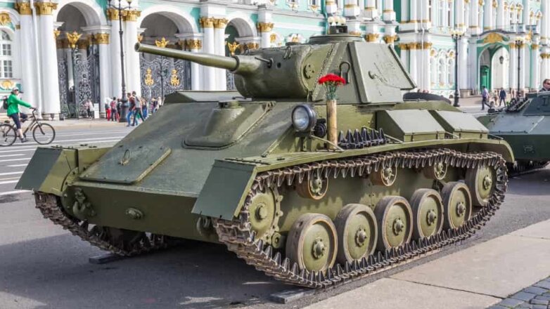 Редкий советский танк Т-70В, найденный в Белоруссии, показали на видео
