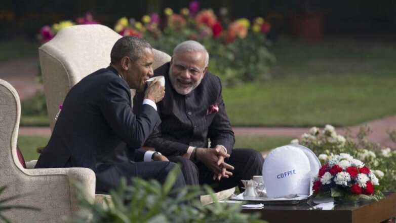 Барак Обама и Нарендра Моди / Barack Obama, Narendra Modi