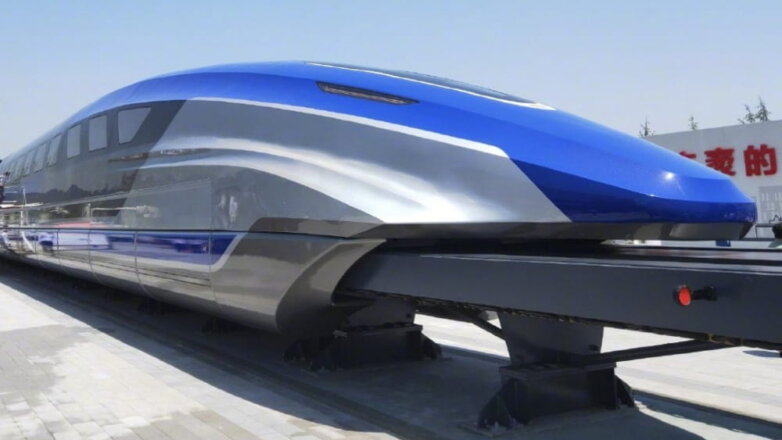 В Китае показали прототип движущегося со скоростью 600 км/час маглева