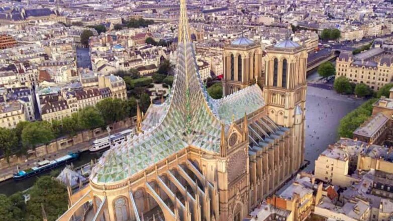 На крыше собора Парижской Богоматери планируют выращивать овощи и фрукты