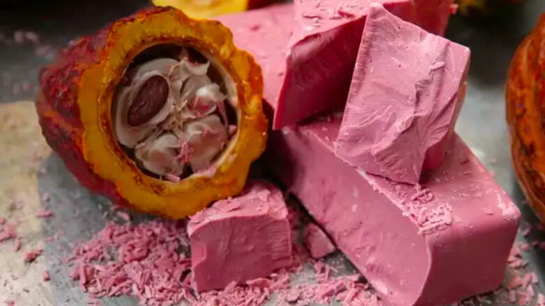 В США изобрели натуральный розовый шоколад без красителей
