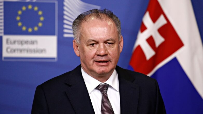 Президента Словакии оштрафовали на сумму более 20 тысяч евро