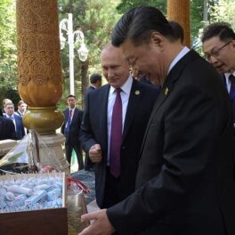 Видео: Российский лидер поздравил Си Цзиньпина с днем рождения