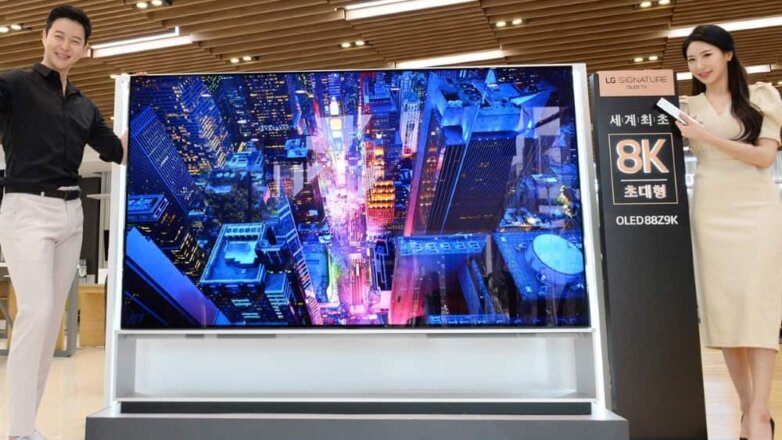 LG объявил о продажах первого 8K OLED-телевизора