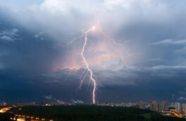 МЧС распространило экстренное предупреждение о грозе и ветре в Московской области