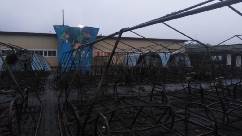 В Хабаровском крае ребёнок погиб при пожаре в палаточном лагере