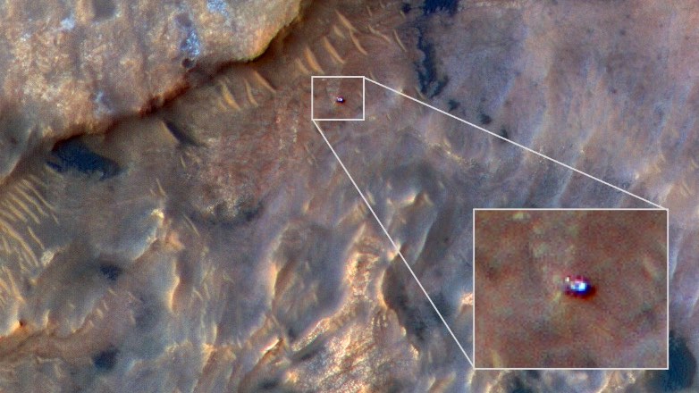 NASA опубликовало новое фото марсохода Curiosity