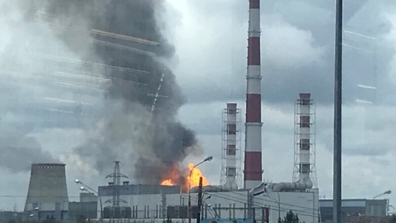 Пожар на ТЭЦ в Мытищах потушили на 600 кв. м