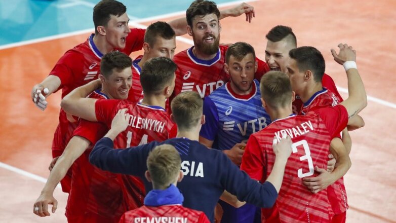Российские волейболисты сыграют с США в финале Лиги наций
