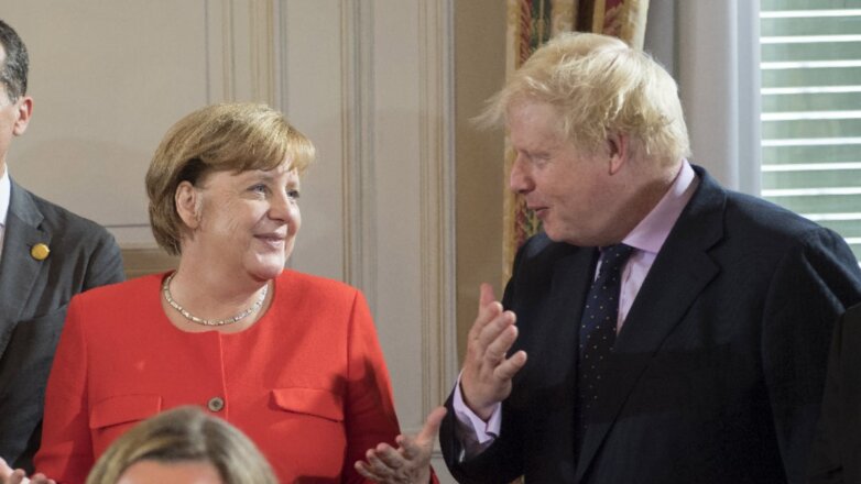 Меркель и Джонсон встретятся в Берлине 21 августа