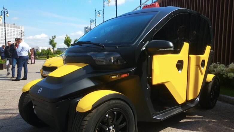 «Калашников» сконструировал электромобиль для такси и каршеринга