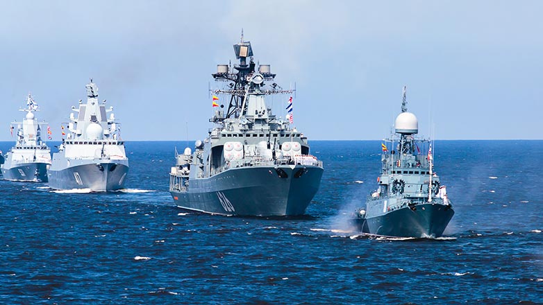На Балтике начались масштабные учения ВМФ