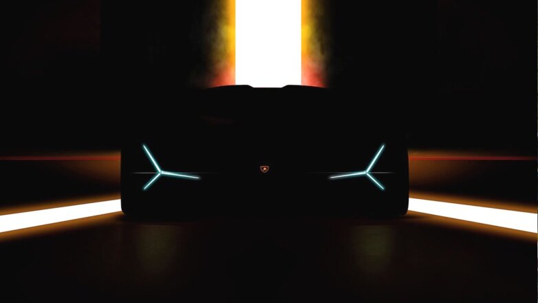 Lamborghini показала тизер загадочного гиперкара