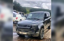 Новый Land Rover Defender заметили на съёмках фильма о Джеймсе Бонде