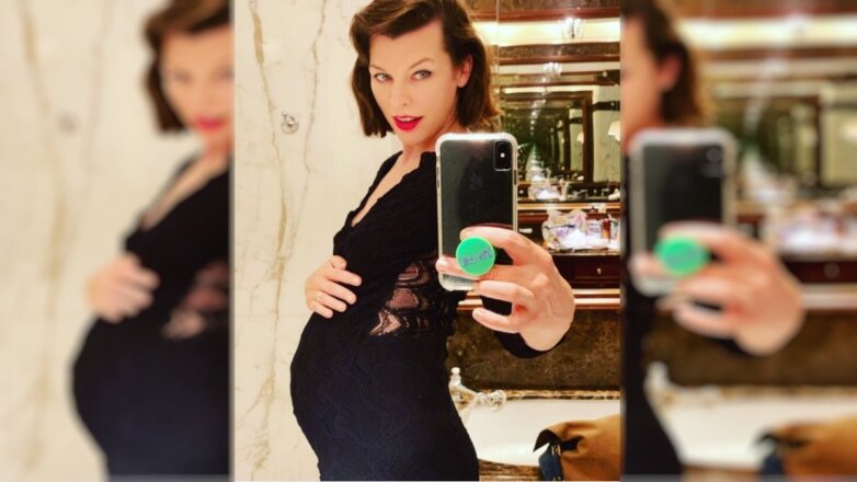 Милла Йовович призналась, что ждёт третьего ребёнка
