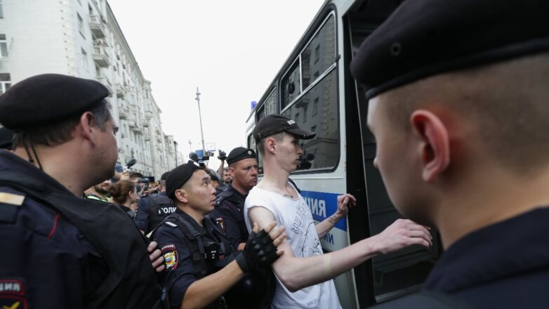 В Москве суды арестовали 88 участников незаконной акции 27 июля