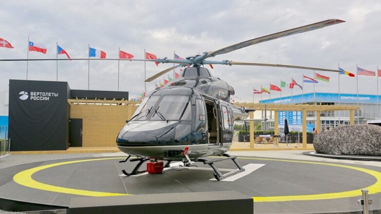 VIP-вертолёт в стиле Aurus представили на МАКС-2019