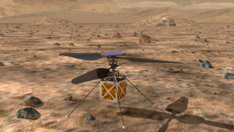 NASA отправит на Марс вертолёт
