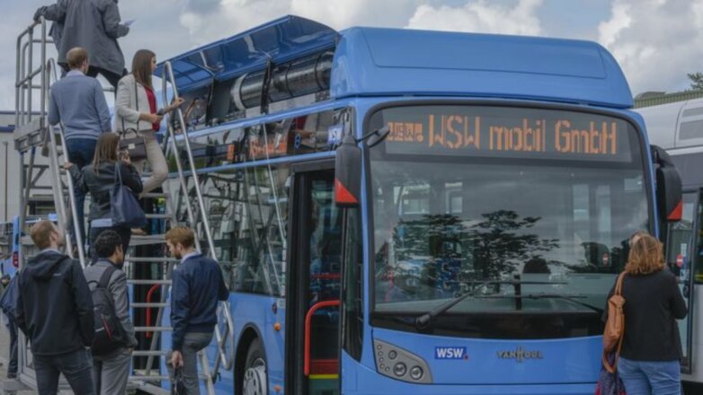 Немецкие автобусы будут ездить на водороде, полученном из мусора