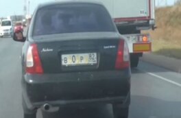 В Крыму сотрудники ДПС открыли огонь по машине нарушителя