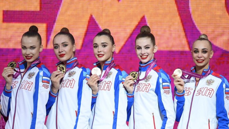 Российские гимнастки завоевали восемь золотых медалей в Баку