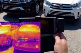 Как нагреваются авто разных цветов под солнцем, показали на видео