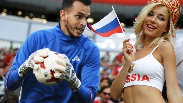 Бразильский вратарь оценил красоту российских девушек