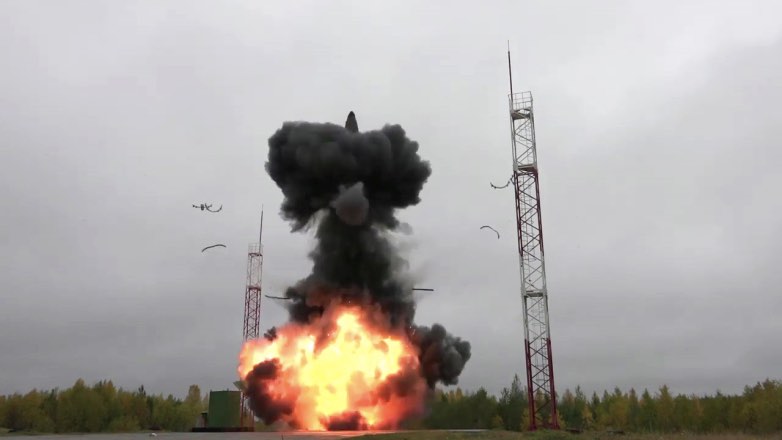 Минобороны показало запуск ракеты «Тополь-М» с Плесецка