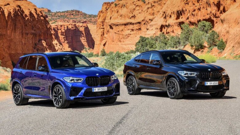 Стали известны рублевые цены на «заряженные» BMW X5 M и X6 M