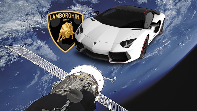 Надёжность материалов для автомобилей Lamborghini проверят в космосе