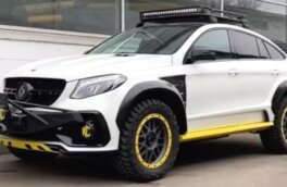 В России доработали Mercedes-Benz GLE для жесткого бездорожья