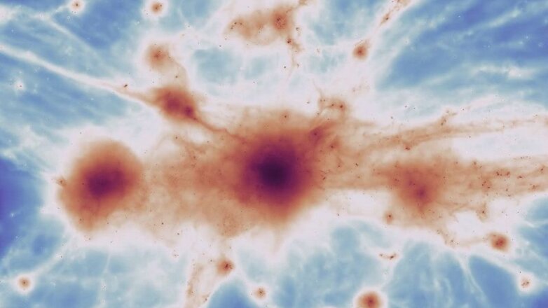 Ученые впервые сфотографировали «паутину Вселенной»