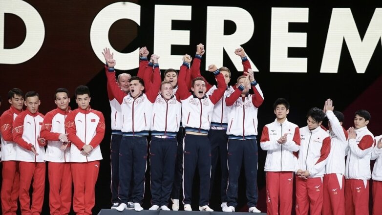 Российские гимнасты впервые со времен СССР выиграли золото ЧМ