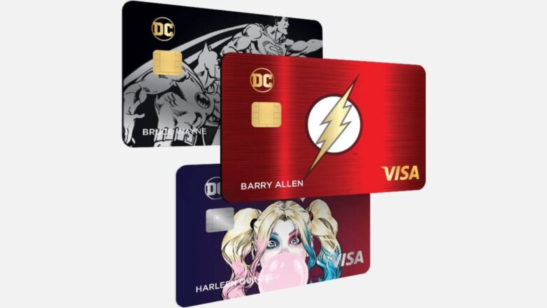В США выпустили кредитные карты с героями комиксов