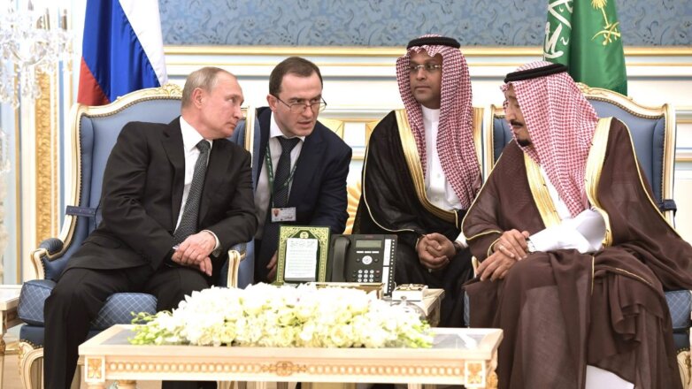 Путин оценил вклад короля Саудовской Аравии в сотрудничество c Россией
