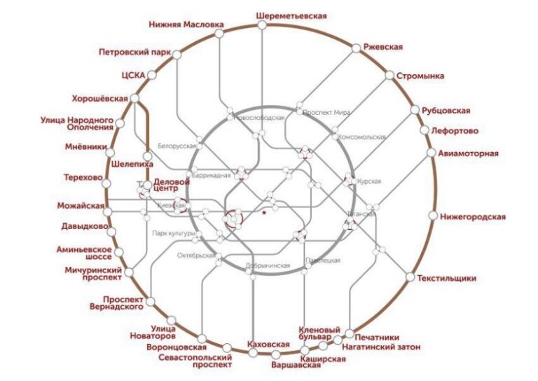 План метро 2023