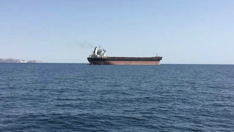 На иранском танкере в Красном море произошёл взрыв
