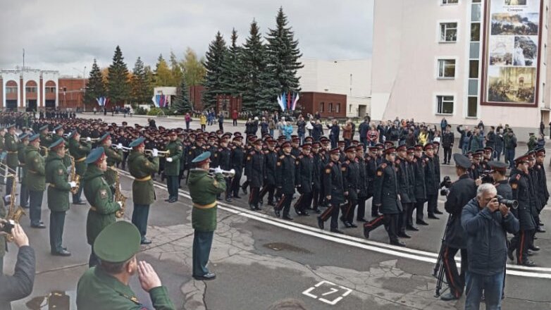 Московское суворовское военное училище отметило 75-летний юбилей