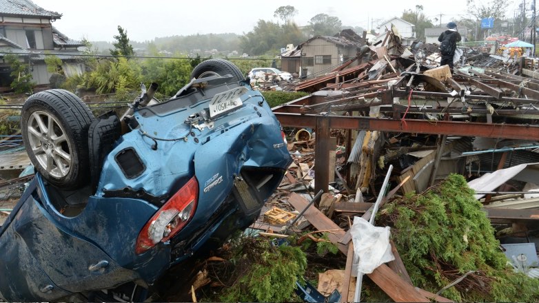 Жертвами тайфуна «Хагибис» в Японии стали 19 человек
